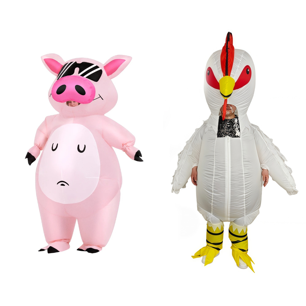 Cartoon Animal Piglet Inflatab - Cocktail Shaker Set 评论和价格
