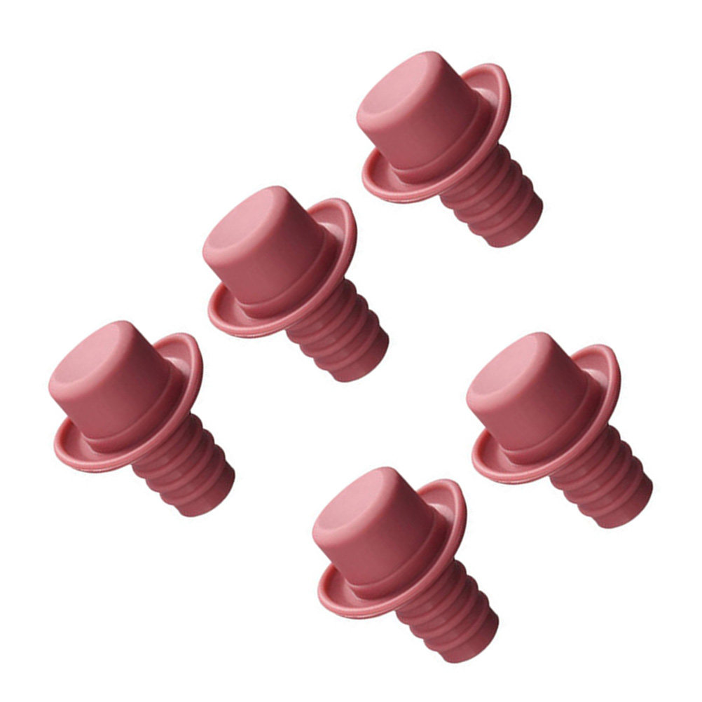 5Pcs Premium Silicone Bottle S - Wine Beer Hat 评论和价格