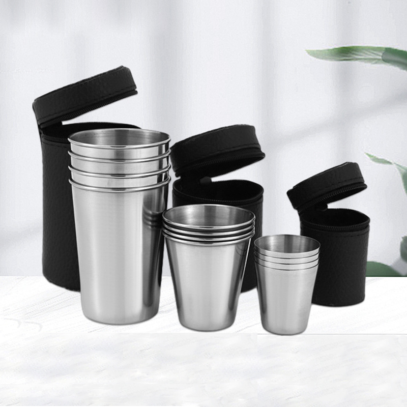 4Pcs Outdoor Practical Travel  - Whisky Beer And Wine 评论和价格