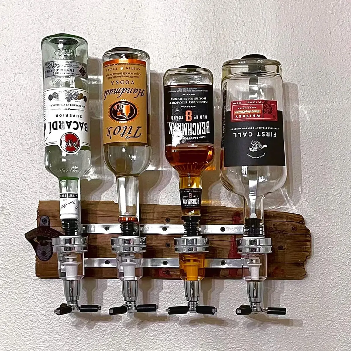 1-6 Bottle Alcohol Liquor Disp - Whisky Beer And Wine 评论和价格