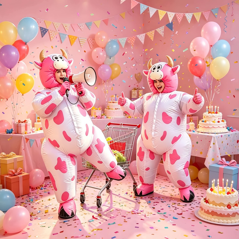 Funny Inflatable Pink Cow Cost - Cocktail Shaker Set 评论和价格