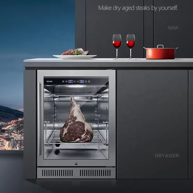 Under Counter Dry Age Fridge W - Wine Beer Dual Zone 评论和价格