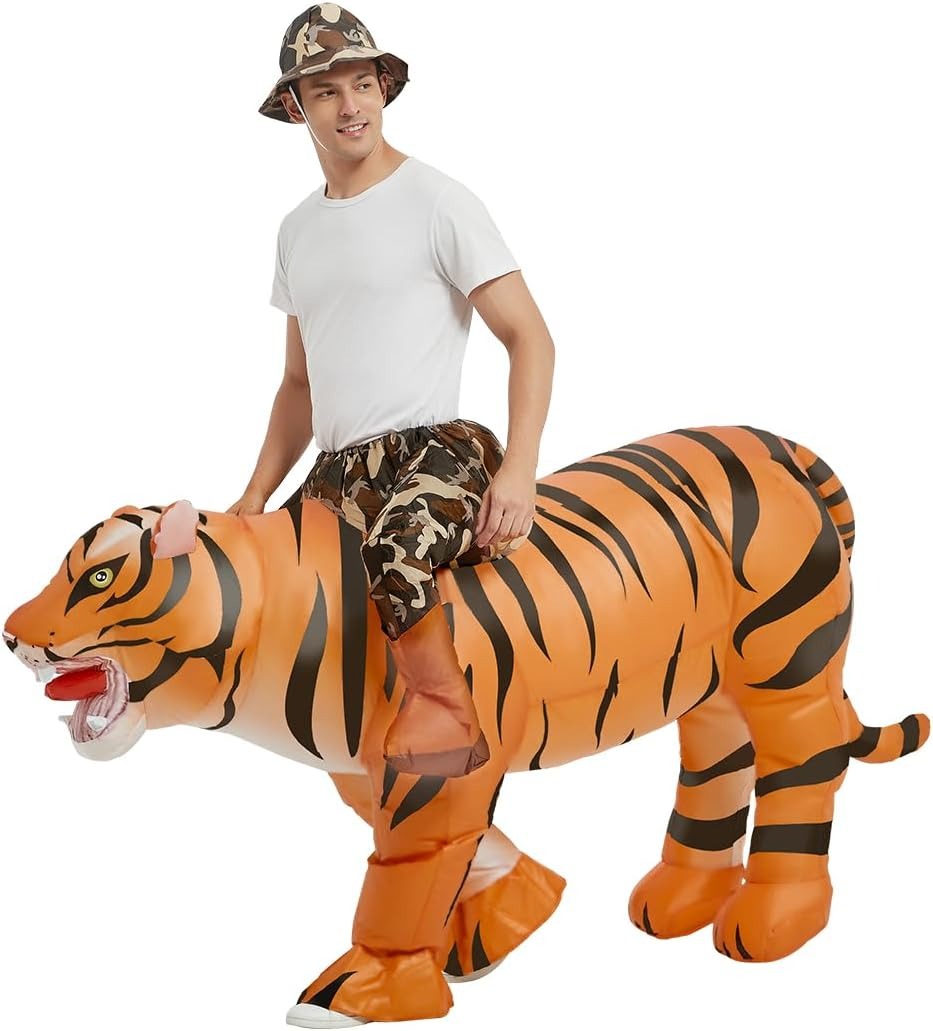 Inflatable Tiger Costume for A - Cocktail Shaker Set 评论和价格